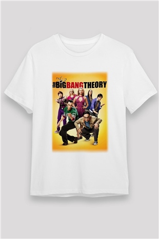 The Big Bang Theory Beyaz Unisex Tişört T-Shirt