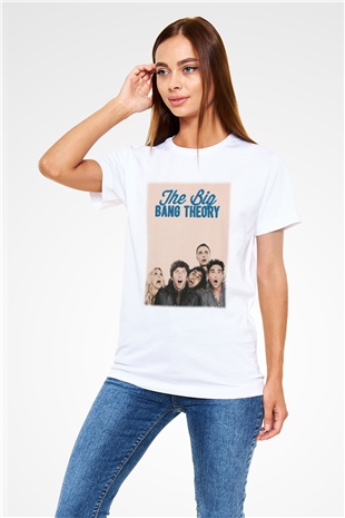 The Big Bang Theory Beyaz Unisex Tişört T-Shirt