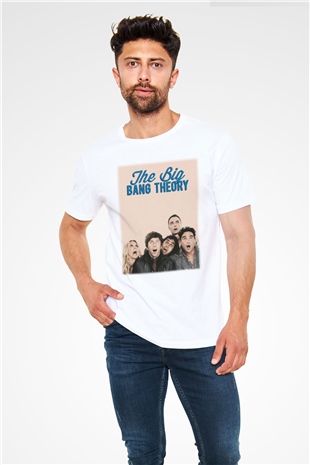 The Big Bang Theory Beyaz Unisex Tişört T-Shirt