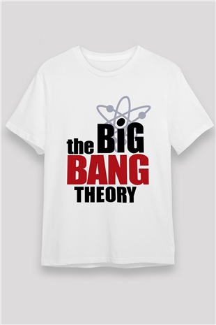 The Big Bang Theory Beyaz Unisex Tişört T-Shirt