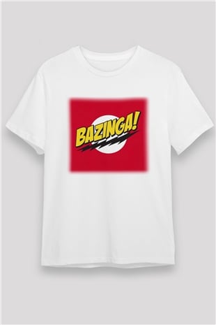 The Big Bang Theory Beyaz Unisex Tişört T-Shirt