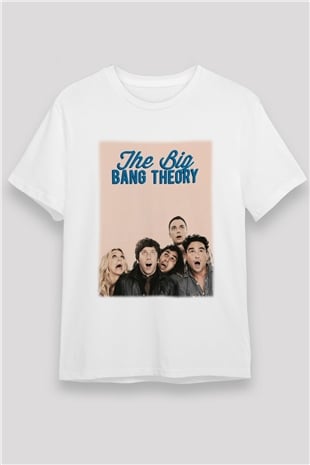 The Big Bang Theory Beyaz Unisex Tişört T-Shirt