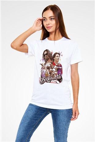 The Big Lebowski Büyük Lebowski Beyaz Unisex Tişört