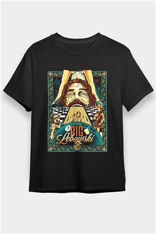 The Big Lebowski Büyük Lebowski Siyah Unisex Tişört