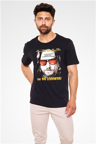 The Big Lebowski Büyük Lebowski Siyah Unisex Tişört