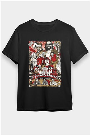 The Big Lebowski Büyük Lebowski Siyah Unisex Tişört