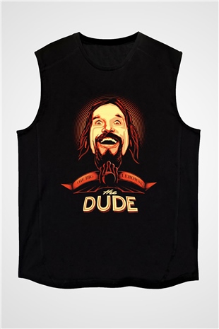 The Big Lebowski Büyük Lebowski Siyah Unisex Kolsuz Tişört
