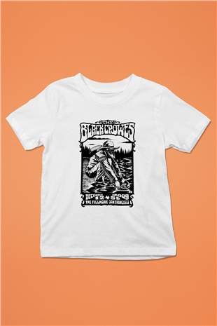 The Black Crowes Baskılı Beyaz Unisex Çocuk Tişört