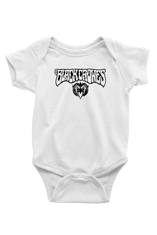The Black Crowes Beyaz Bebek Body - Zıbın