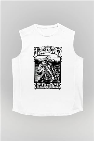 The Black Crowes Beyaz Unisex Kolsuz Tişört