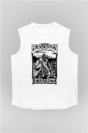 The Black Crowes Beyaz Unisex Kolsuz Tişört