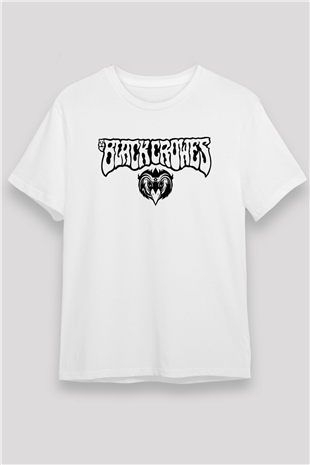 The Black Crowes Beyaz Unisex Tişört T-Shirt - TişörtFabrikası