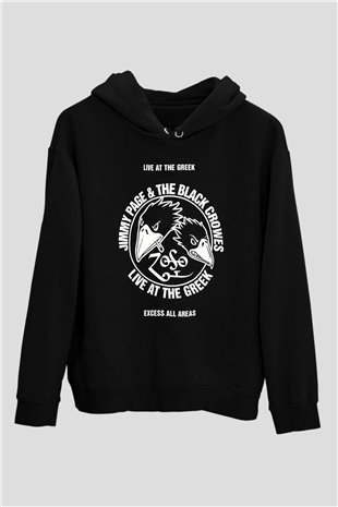 The Black Crowes Siyah Unisex Hoodie