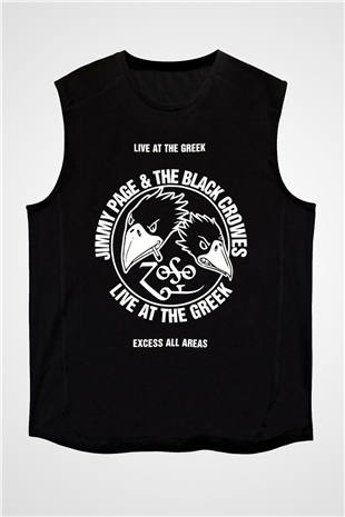 The Black Crowes Siyah Unisex Kolsuz Tişört