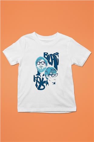 The Black Keys Baskılı Beyaz Unisex Beyaz Çocuk Tişört - Tshirt