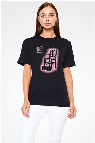 The Black Keys Baskılı Unisex Siyah Tişört - Tshirt