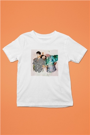 The Chainsmokers Beyaz Unisex Çocuk Tişört