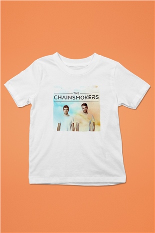 The Chainsmokers Beyaz Unisex Çocuk Tişört