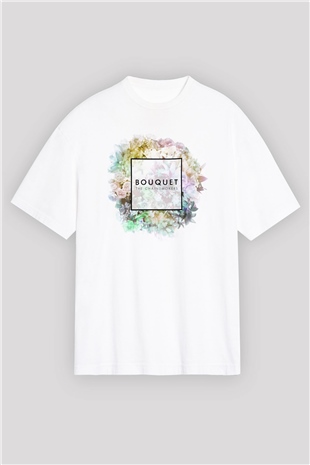 The Chainsmokers Beyaz Oversize Tişört Oversize T-shirt - TişörtFabrikası