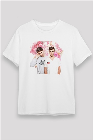 The Chainsmokers Beyaz Unisex Tişört T-Shirt - TişörtFabrikası