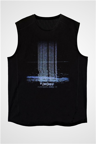 The Chainsmokers Siyah Unisex Kolsuz Tişört