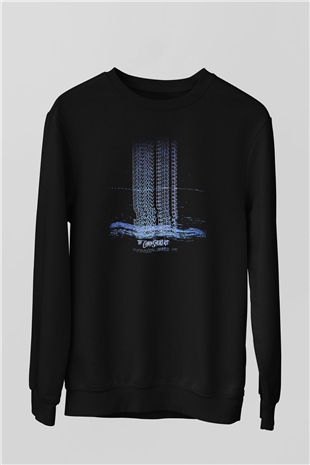 The Chainsmokers Siyah Unisex Sweatshirt