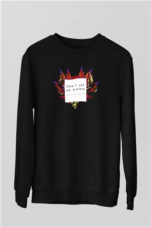 The Chainsmokers Siyah Unisex Sweatshirt