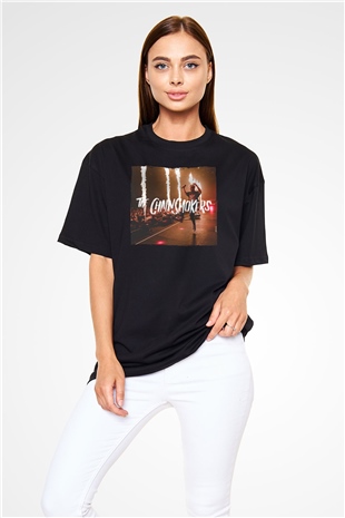 The Chainsmokers Siyah Oversize Tişört Oversize T-shirt - TişörtFabrikası