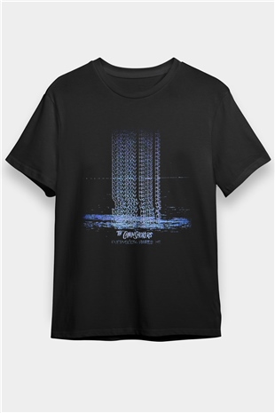 The Chainsmokers Siyah Unisex Tişört T-Shirt - TişörtFabrikası
