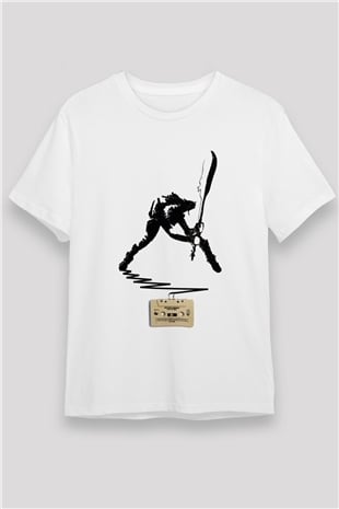 The Clash Beyaz Unisex Tişört T-Shirt - TişörtFabrikası