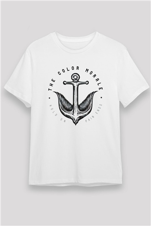 The Color Morale Beyaz Unisex Tişört T-Shirt - TişörtFabrikası