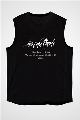 The Color Morale Siyah Unisex Kolsuz Tişört