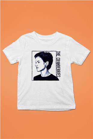 The Cranberries Baskılı Beyaz Unisex Beyaz Çocuk Tişört - Tshirt