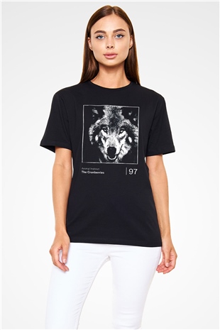 The Cranberries Baskılı Unisex Siyah Tişört - Tshirt
