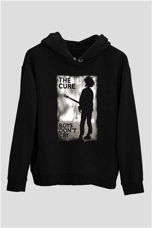 The Cure Siyah Unisex Hoodie