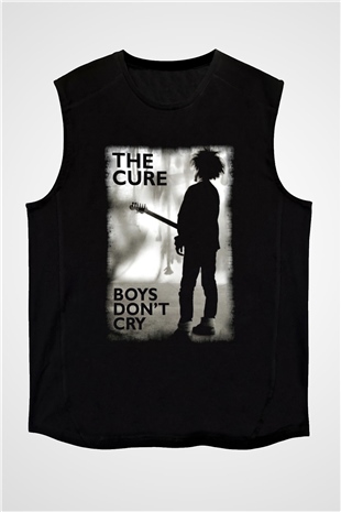The Cure Siyah Unisex Kolsuz Tişört
