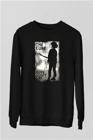The Cure Siyah Unisex Sweatshirt