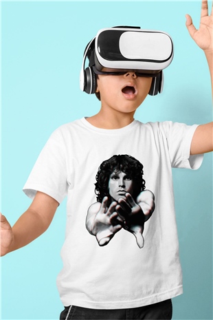 The Doors Beyaz Unisex Çocuk Tişört