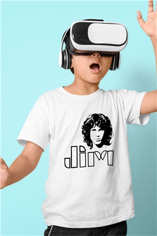 The Doors Beyaz Unisex Çocuk Tişört