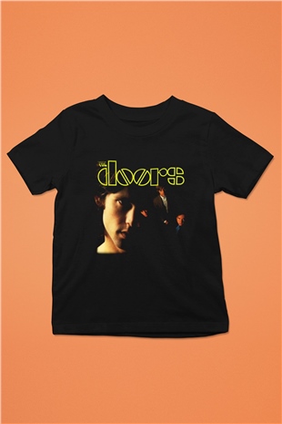 The Doors Siyah Unisex Çocuk Tişört