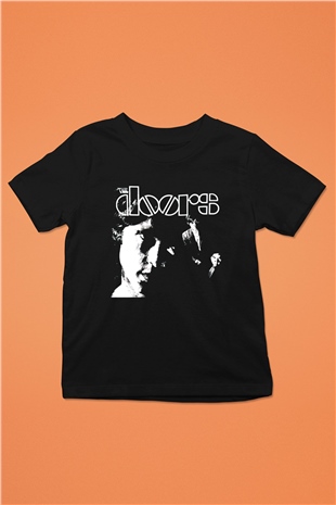 The Doors Siyah Unisex Çocuk Tişört