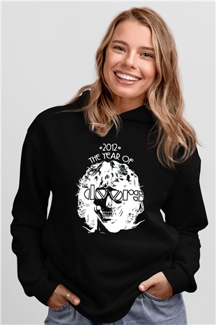The Doors Siyah Unisex Hoodie