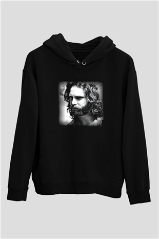 The Doors Siyah Unisex Hoodie