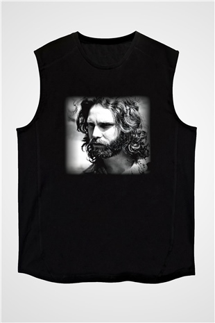 The Doors Siyah Unisex Kolsuz Tişört