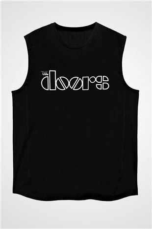 The Doors Siyah Unisex Kolsuz Tişört