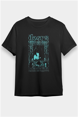 The Doors Siyah Unisex Tişört T-Shirt - TişörtFabrikası