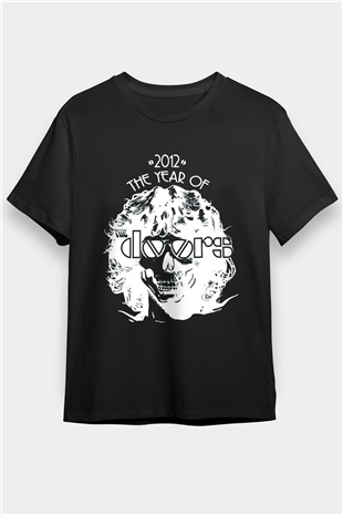 The Doors Siyah Unisex Tişört T-Shirt - TişörtFabrikası