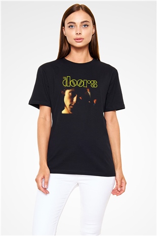 The Doors Siyah Unisex Tişört T-Shirt - TişörtFabrikası