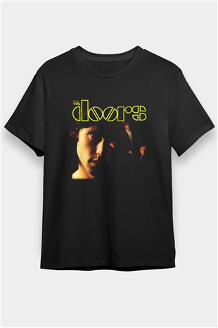 The Doors Black Unisex  T-Shirt - Tees - Shirts