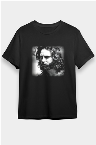 The Doors Siyah Unisex Tişört T-Shirt - TişörtFabrikası